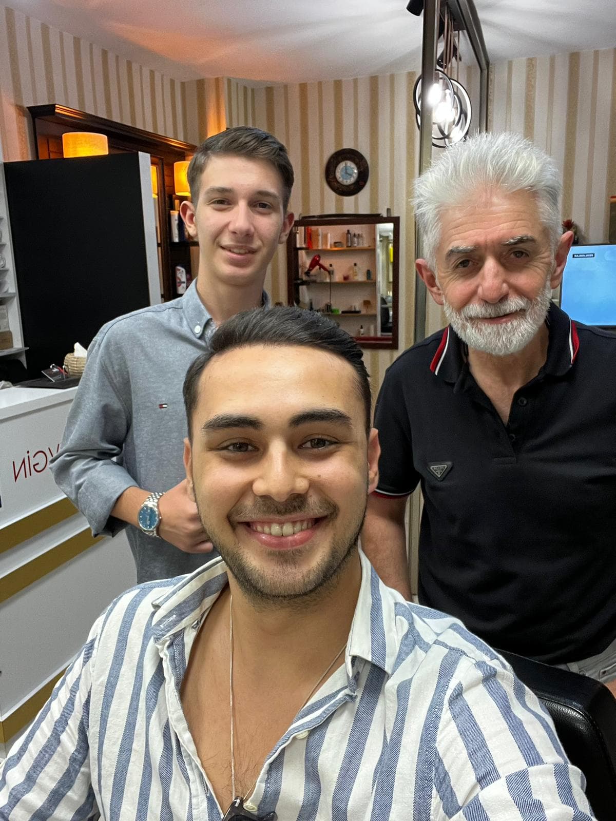 Sedat Sevgin - Saç kesim çalışması detay